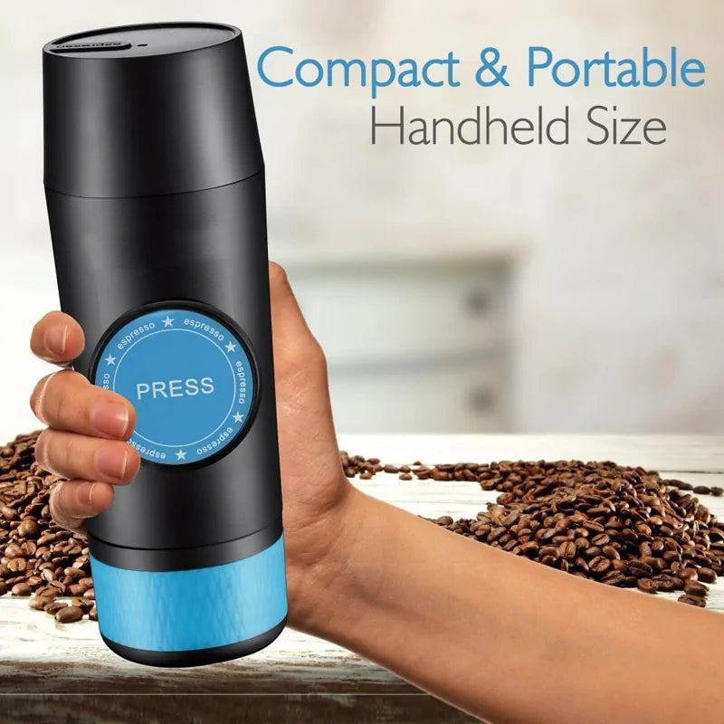 2 in 1 Capsule Ground mini Espresso Portable Coffee Maker