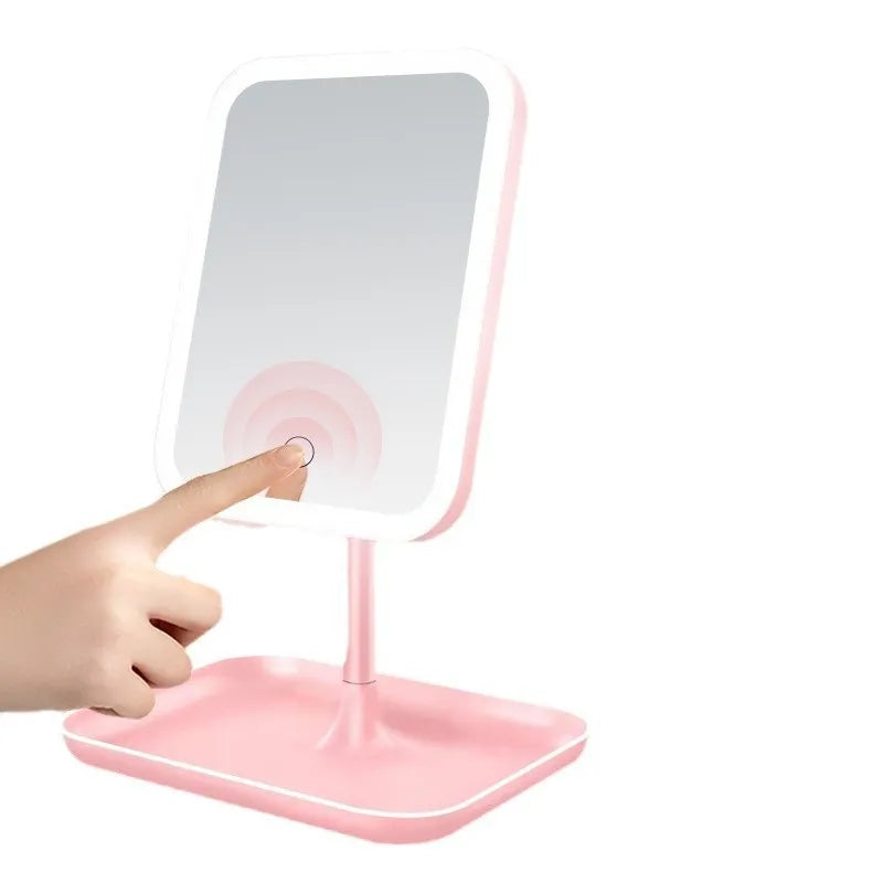 Led Make-up Mirror Portable Smart With Light